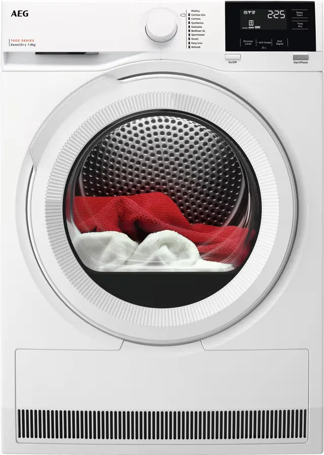 AEG Tørketrommel TR722O84D (Hvit)