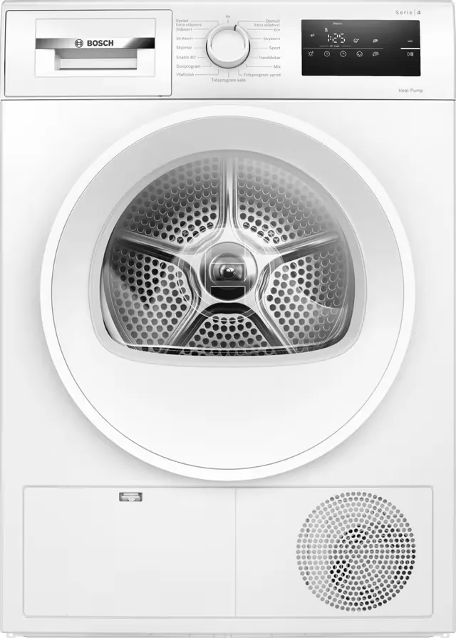Bosch Serie 4 tørketrommel WTH85V0MSN (8kg)